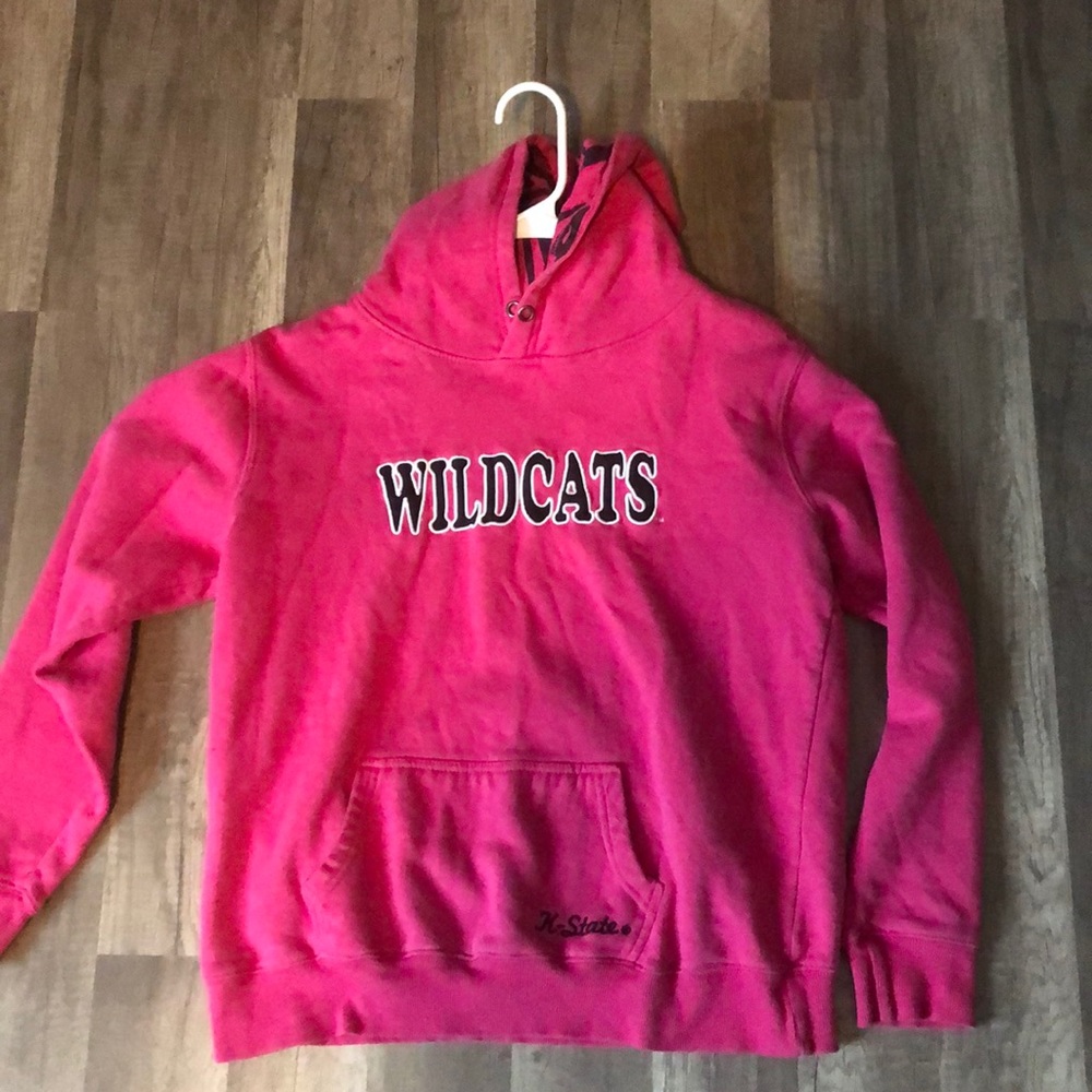 USED-  K- State wildcats sweatshirt